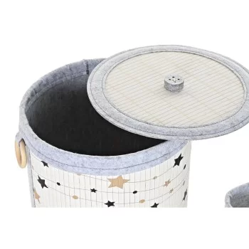 Basket set DKD Home Decor Stars Bamboo 36 x 36 x 50 cm (4... 2