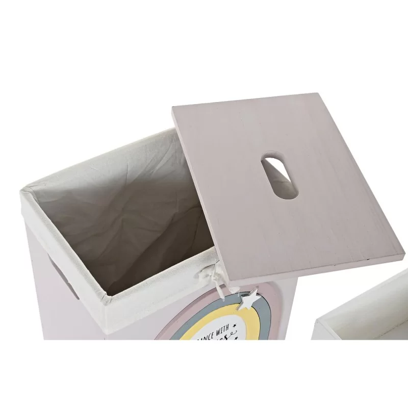 Set of Baskets DKD Home Decor White Children's...