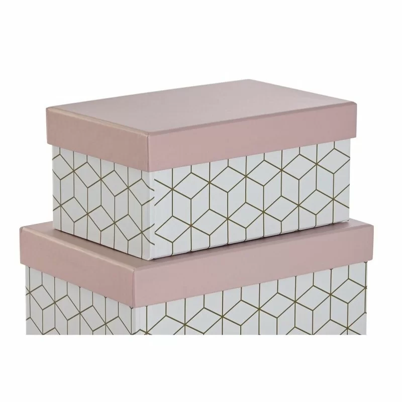 Set of Stackable Organising Boxes DKD Home...