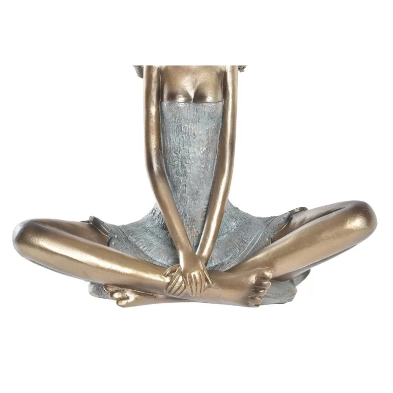 Decorative Figure DKD Home Decor Red Turquoise...