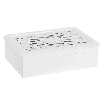Watch Storage Box DKD Home Decor 29 x 20 x 9 cm Crystal... 2