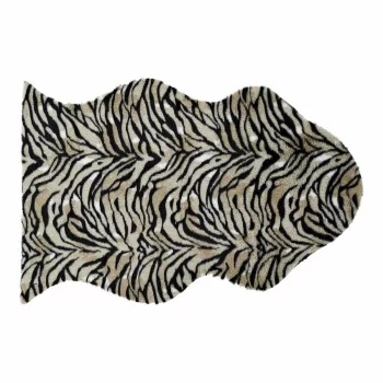 Carpet DKD Home Decor White Brown Black Colonial Jungle...