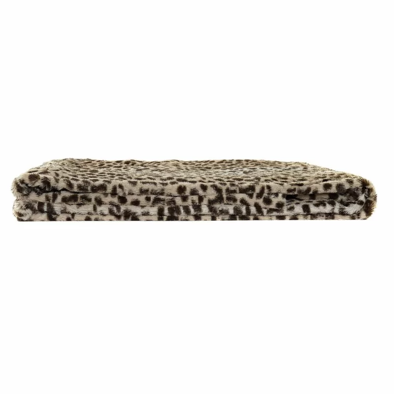 Blanket DKD Home Decor Wild 150 x 200 x 2 cm...