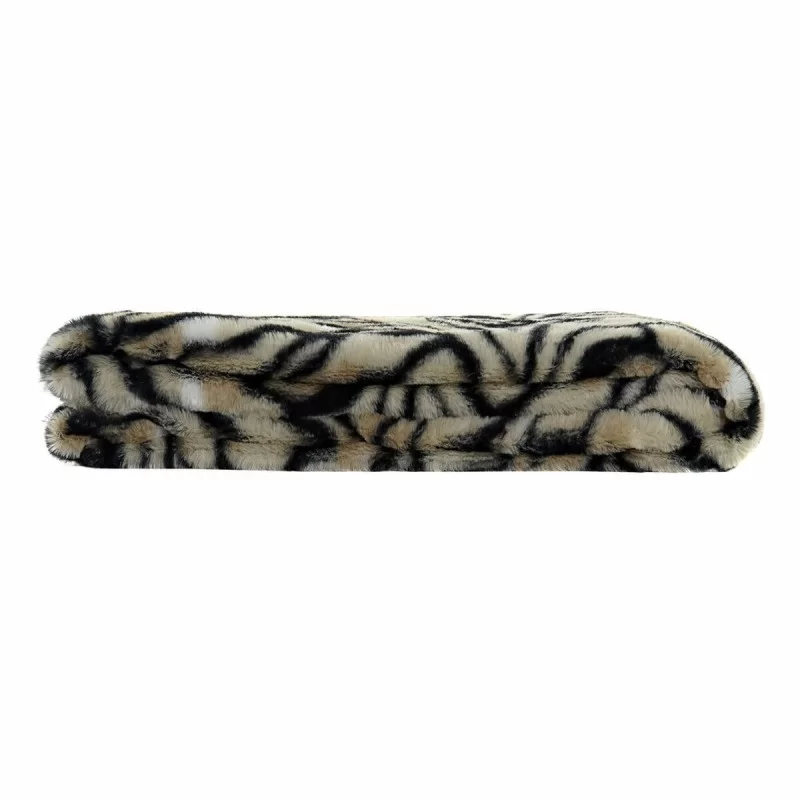 Blanket DKD Home Decor Wild 130 x 170 x 2 cm...