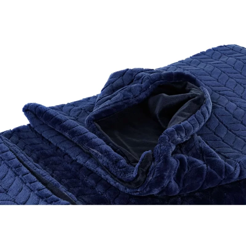 Blanket DKD Home Decor Arrows 130 x 170 x 2 cm...