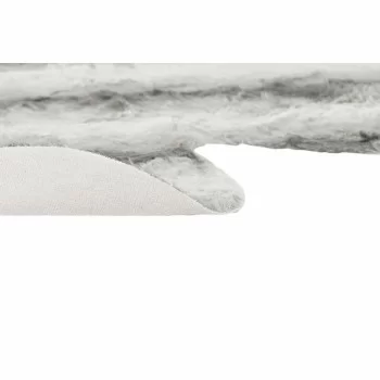 Carpet DKD Home Decor 160 x 150 x 2 cm Grey Polyester White 2