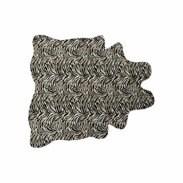 Carpet DKD Home Decor 160 x 150 x 2 cm Polyester Colonial Jungle