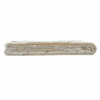 Blanket DKD Home Decor Wild 130 x 170 x 2 cm Beige White... 2