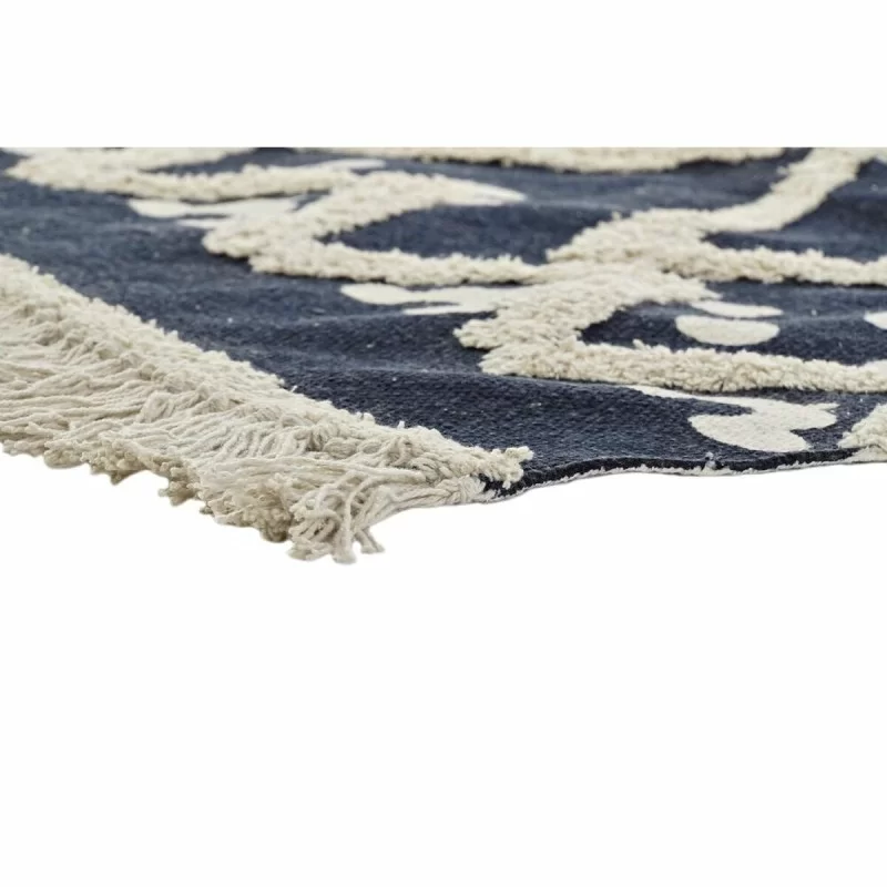 Carpet DKD Home Decor Beige Navy Blue (160 x...