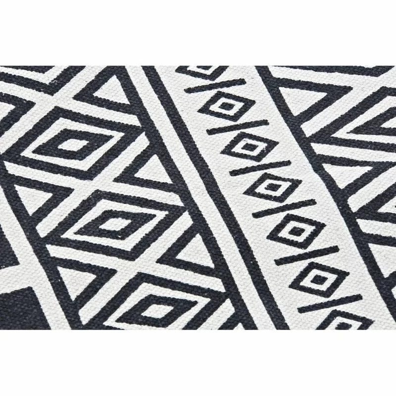 Carpet DKD Home Decor Black White (120 x 180 x...