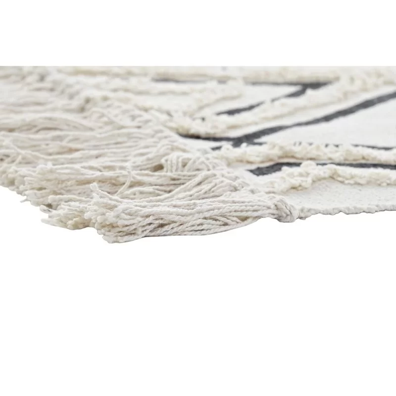 Carpet DKD Home Decor Black White (120 x 190 x...