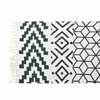 Carpet DKD Home Decor Grey White (160 x 230 x 1 cm) 2