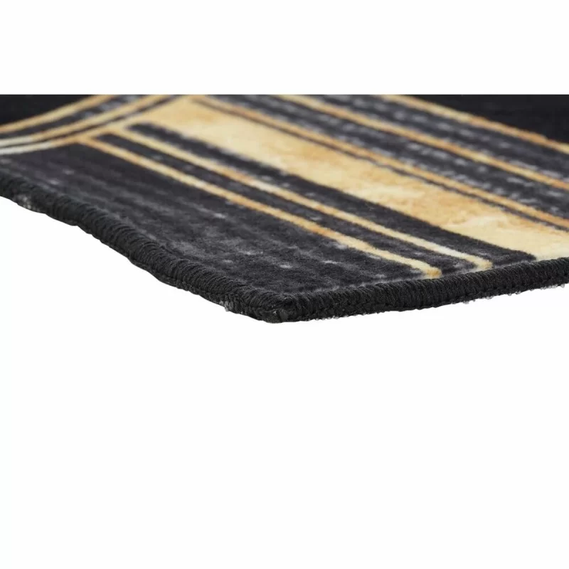 Carpet DKD Home Decor Black Golden Modern...