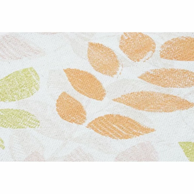 Carpet DKD Home Decor Beige Multicolour Leaf of...