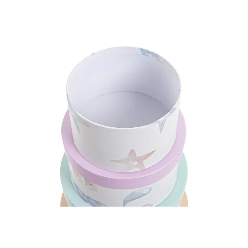 Set of Stackable Organising Boxes DKD Home...