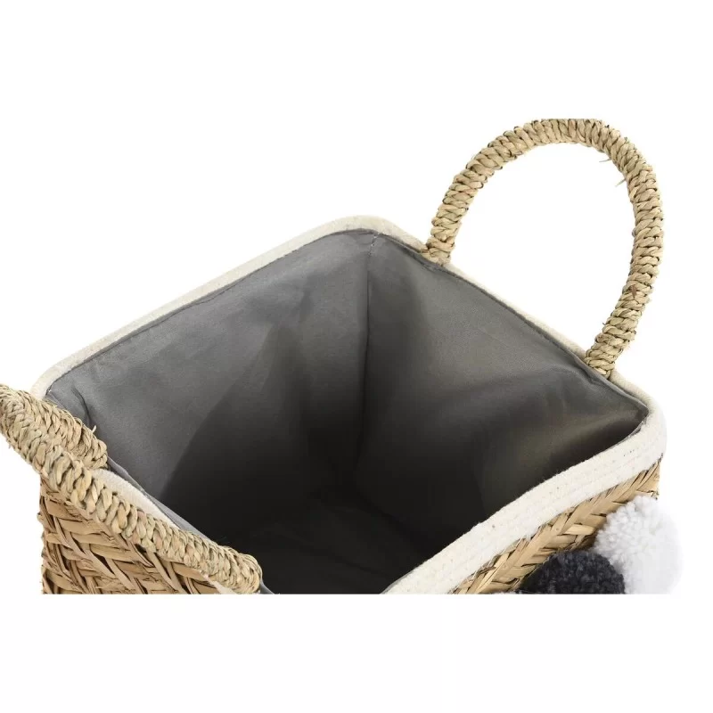 Basket set DKD Home Decor Natural Cotton...