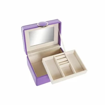Jewelry box DKD Home Decor 23 x 17 x 10 cm Lilac...