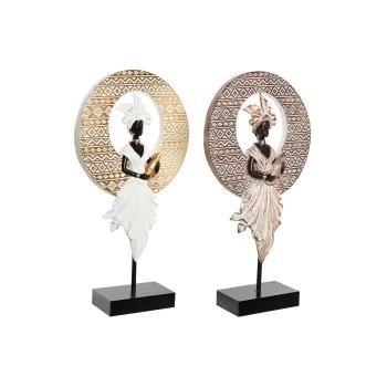 Decorative Figure DKD Home Decor 21 x 7,5 x 38,5 cm Beige...