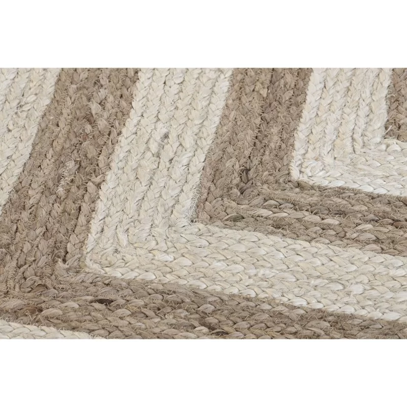 Carpet DKD Home Decor Scandi White Light brown...