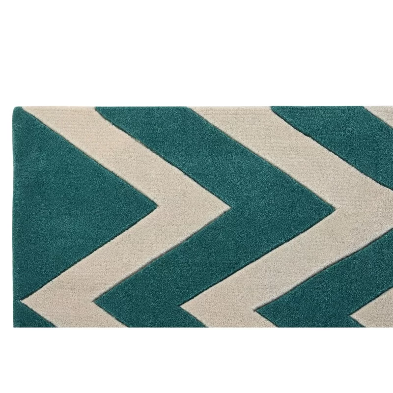 Carpet DKD Home Decor Polyester Zigzag...