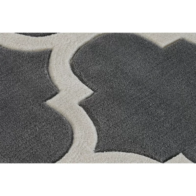 Carpet DKD Home Decor Grey Polyester 120 x 180...