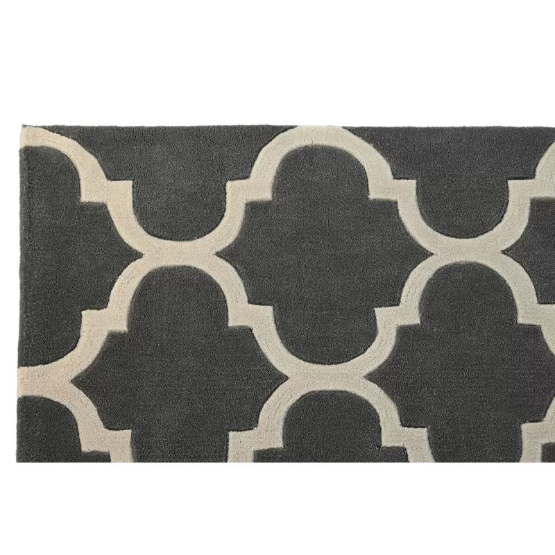Carpet DKD Home Decor Grey Polyester 120 x 180...