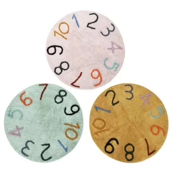 Carpet Home ESPRIT Green Pink Mustard Children's 100 x...