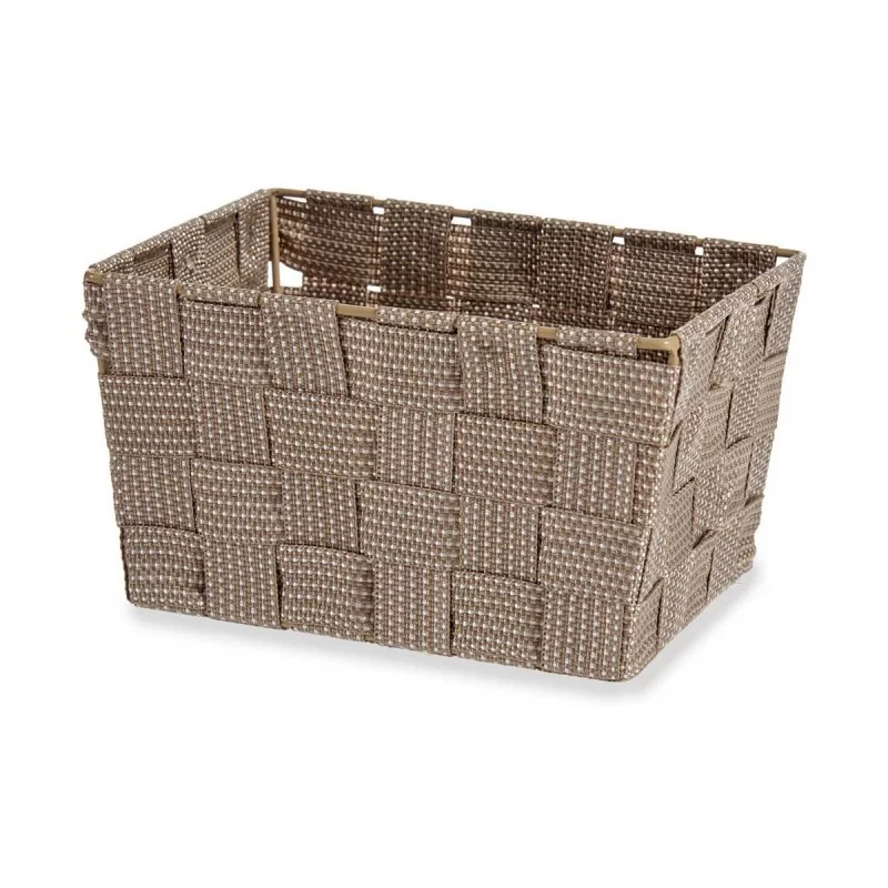 Basket Braiding 15 x 11 x 20 cm Brown