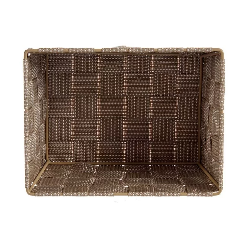Basket Braiding 15 x 11 x 20 cm Brown