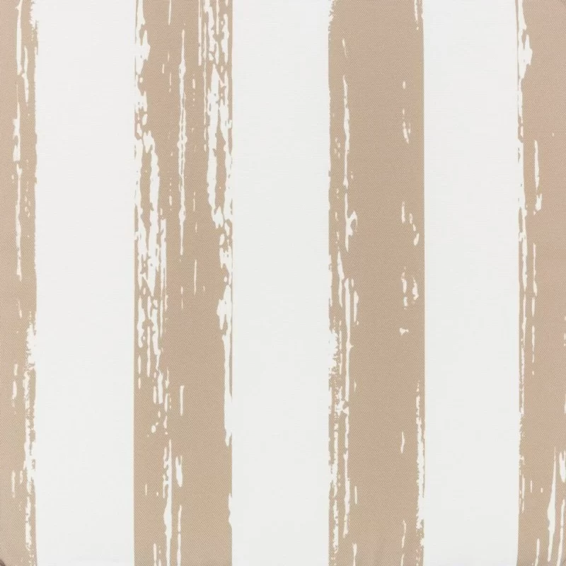 Chair cushion Stripes 90 x 40 x 4 cm Beige