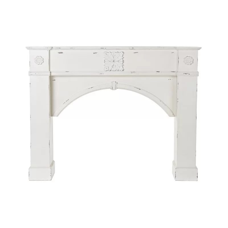 Fireplace DKD Home Decor Fir MDF Wood (140 x 28...