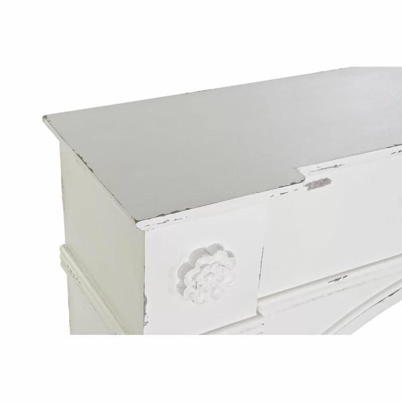 Fireplace DKD Home Decor Fir MDF Wood (140 x 28...