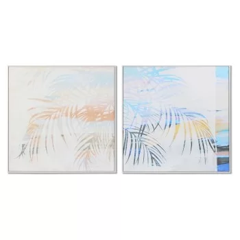 Painting DKD Home Decor Palms 100 x 4 x 100 cm Tropical...