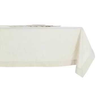 Tablecloth and napkins DKD Home Decor Beige (150 x 150 x... 2