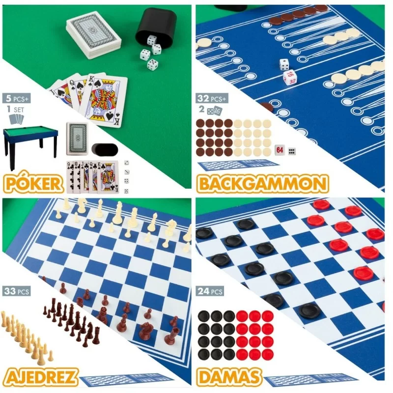 Multi-game Table Colorbaby 12-in-1 107 x 83,5 x...