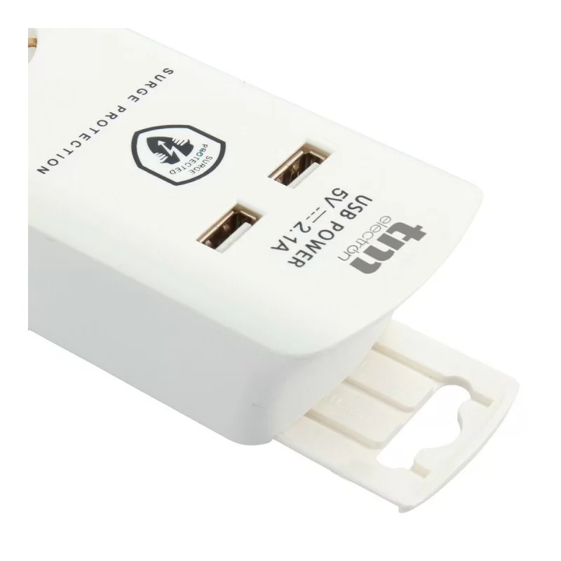 4-socket plugboard with power switch TM...