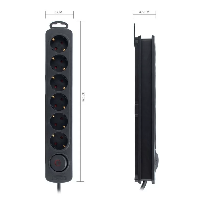 Power Socket - 6 Sockets with Switch TM...