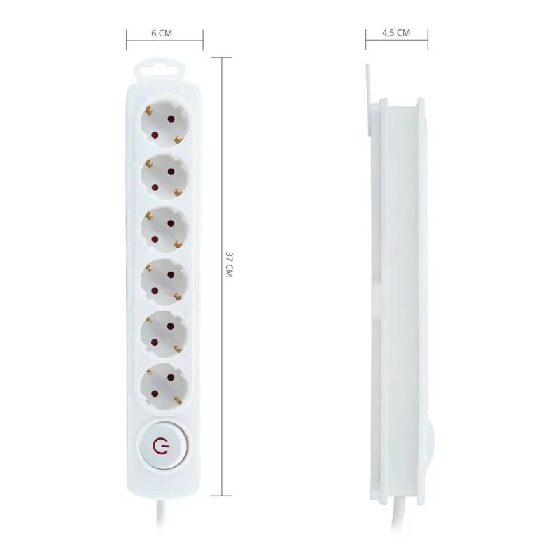 Power Socket - 6 Sockets with Switch TM...