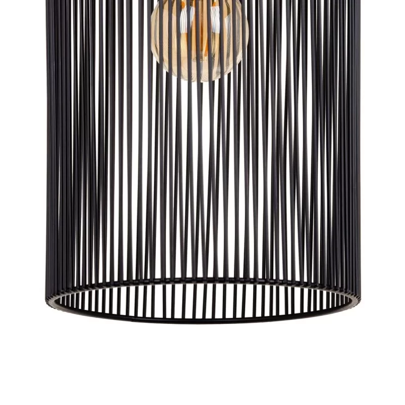 Ceiling Light 27 x 27 x 30,5 cm Black Iron Ø 27 cm