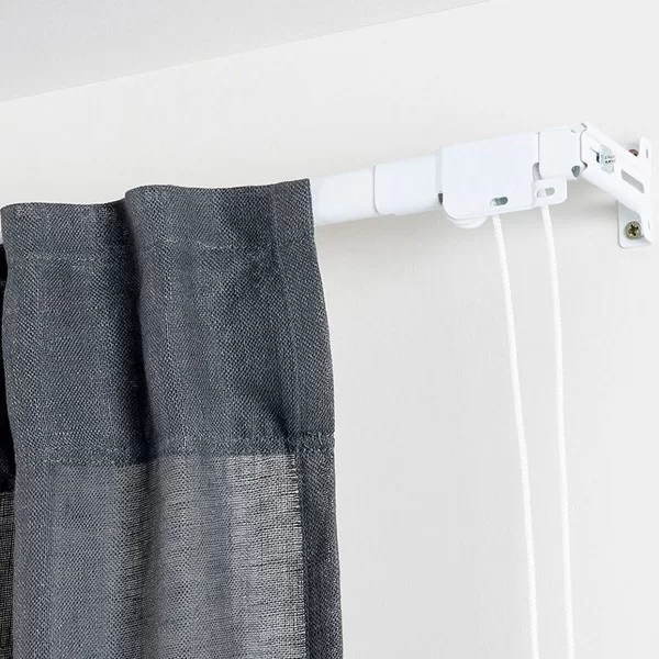 Curtain Rails Stor Planet Cintacor Extendable Reinforced White 70-120 cm
