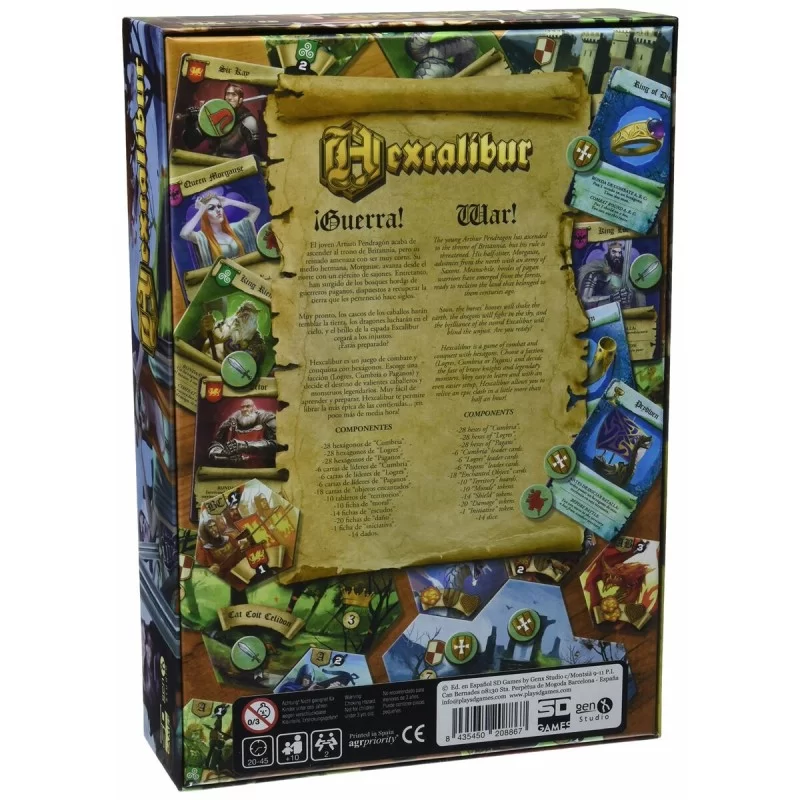 Board game SD Games Excalibur