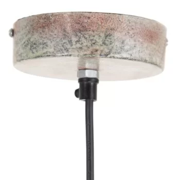 Ceiling Light Beige Metal 42 x 42 x 25 cm 2