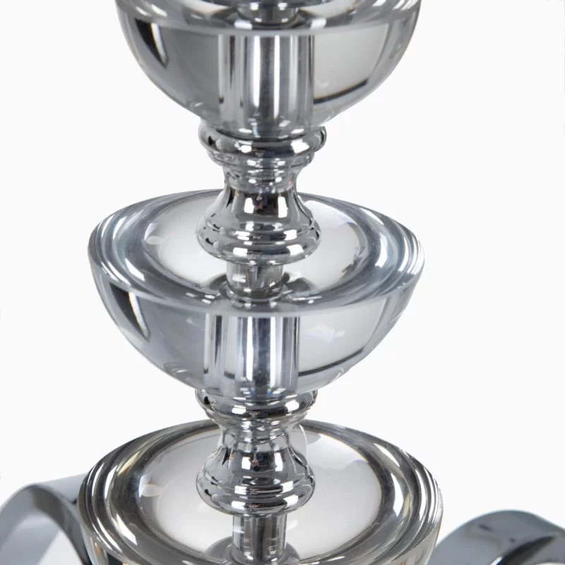 Ceiling Light 63,5 x 60,5 x 91 cm Crystal Metal...