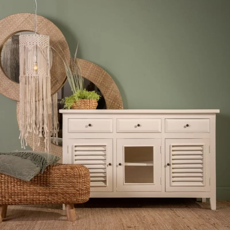 Ceiling Light 25 x 25 x 150 cm Beige