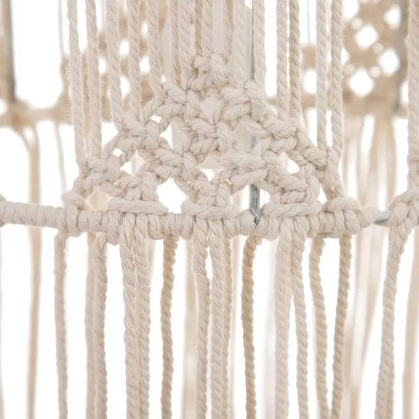 Ceiling Light 25 x 25 x 150 cm Beige