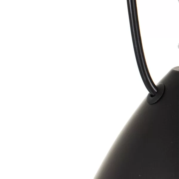 Ceiling Light Black Aluminium 20 x 20 x 30 cm