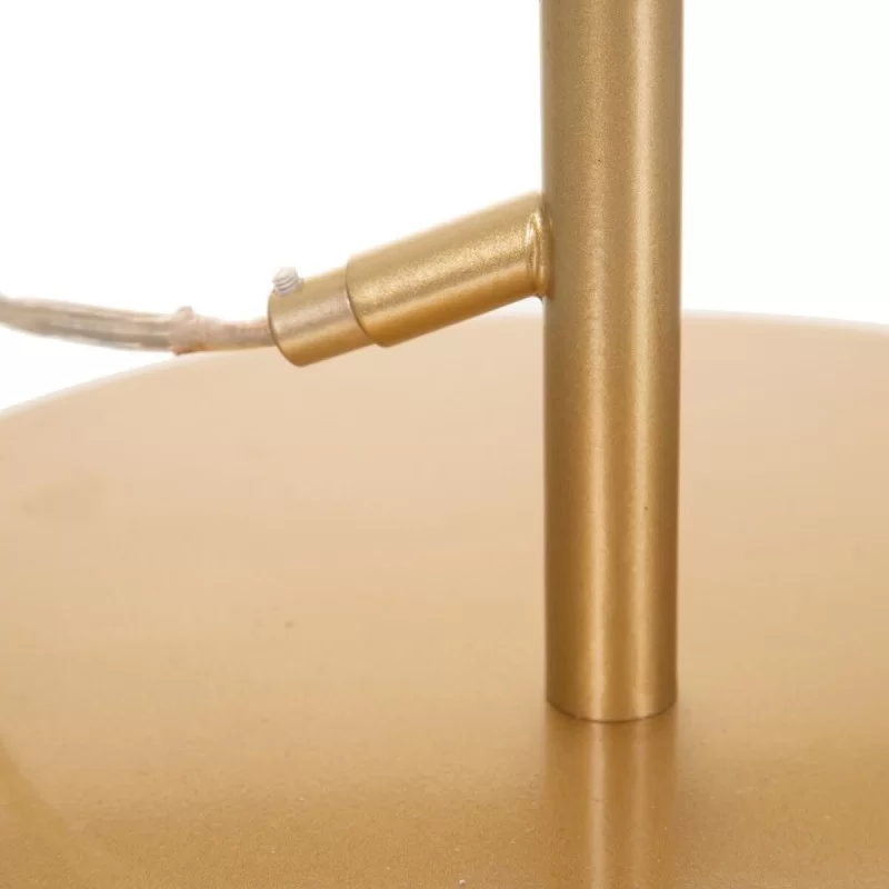 Floor Lamp 40 x 40 x 144 cm Crystal Golden...