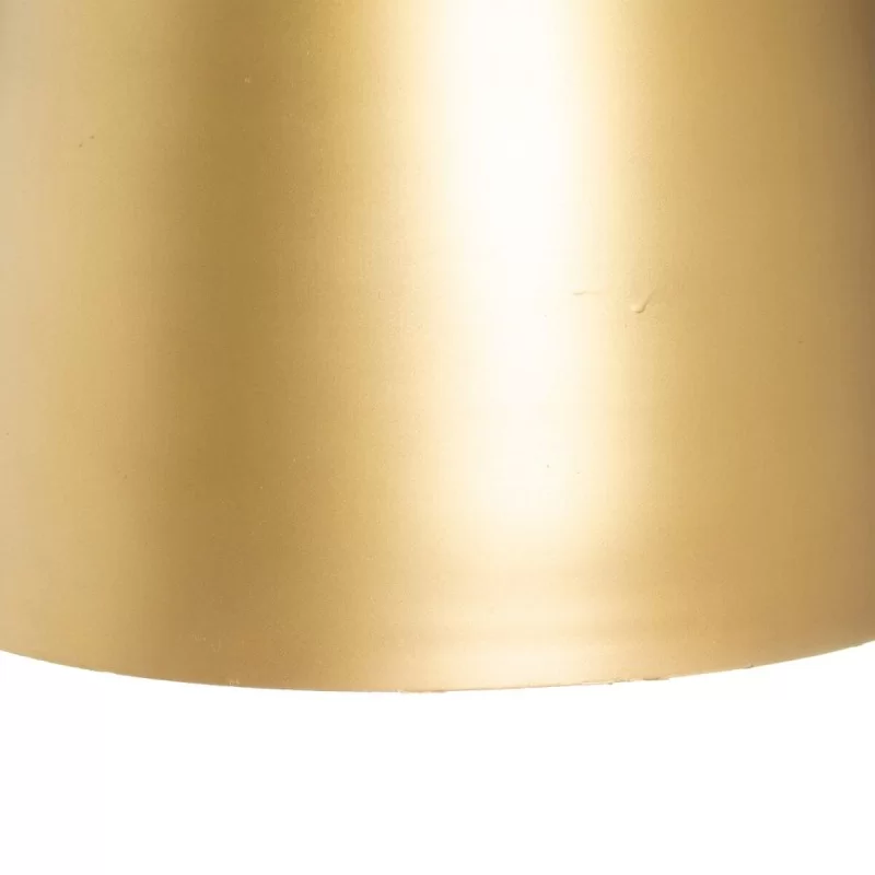 Ceiling Light 21 x 21 x 37 cm Golden Wood Iron