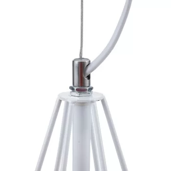 Ceiling Light Metal 26 x 26 x 46 cm White 2