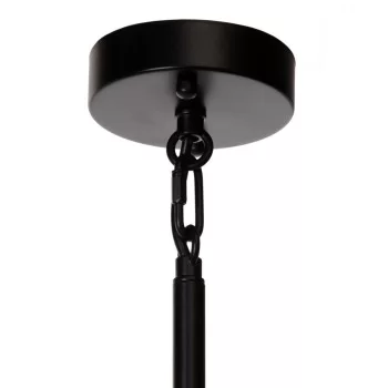 Ceiling Light 40,5 x 43 x 33 cm Black Golden Metal 2